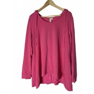 Green Tea XXL Pink Hoodie